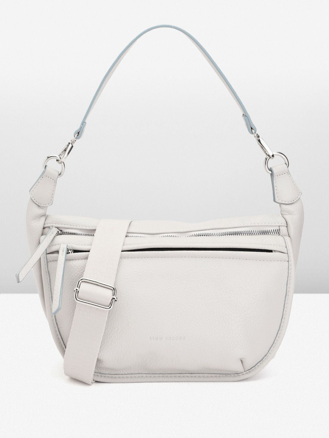 Lino Perros Textured Structured Shoulder Bag