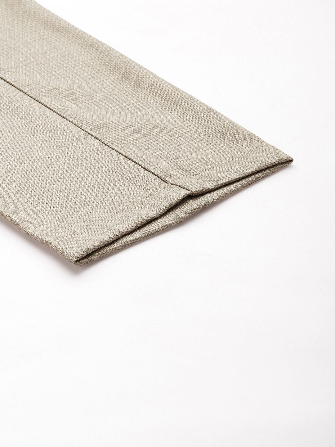 The Indian Garage Co Men Self Design Chinos Trousers