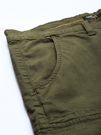 SPYKAR Men Regular Fit Cargos Trousers