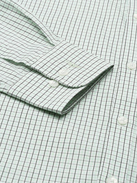 Park Avenue Men Slim Fit Tartan Checks Opaque Pure Cotton Formal Shirt