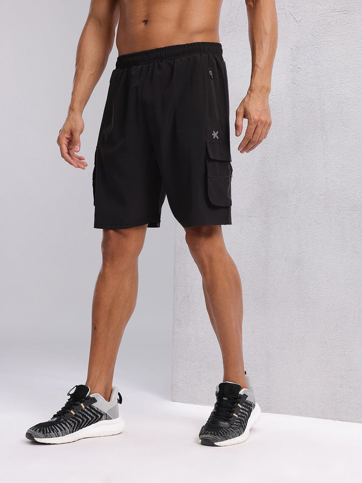 HRX by Hrithik Roshan Men Training Shorts with Utility Pockets
