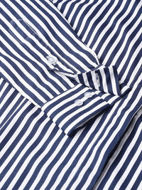 Hancock Striped Spread Collar Pure Cotton Formal Shirt