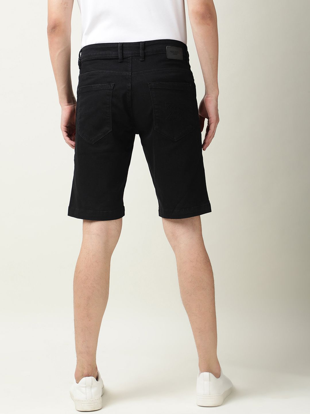 RARE RABBIT Men Switch Slim Fit Knee Length Shorts