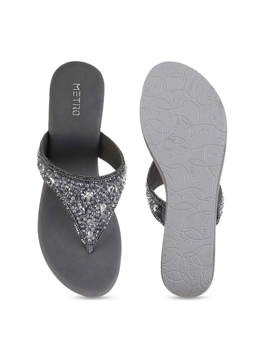 Metro Embellished Flatform Heels
