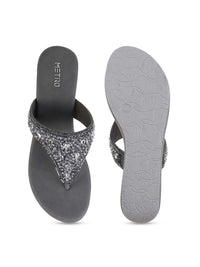 Metro Embellished Flatform Heels
