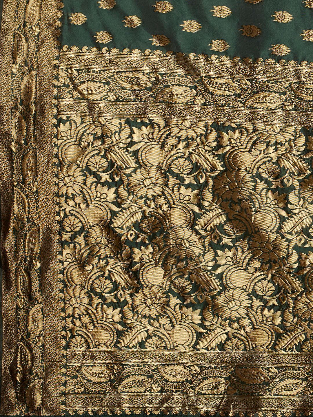 KALINI Ethnic Motifs Zari Banarasi Saree