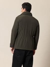 Mr Bowerbird Tailored Fit Hooded Padded Jacket