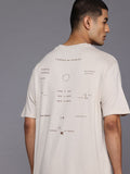 HRX by Hrithik Roshan Typography Print Pure Cotton Relaxed Yoga T-shirt