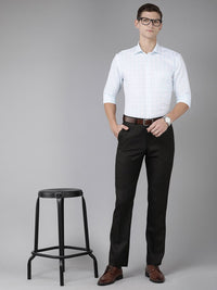 Park Avenue Slim Fit Checked Pure Cotton Formal Shirt