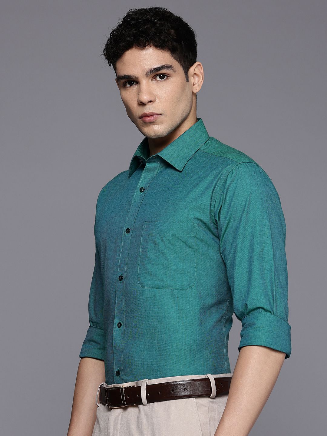Raymond Pure Cotton Slim Fit Formal Shirt