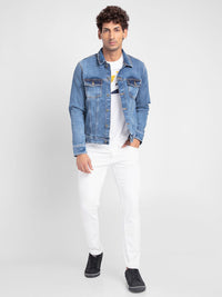 SPYKAR Men Pure Cotton Denim Jacket