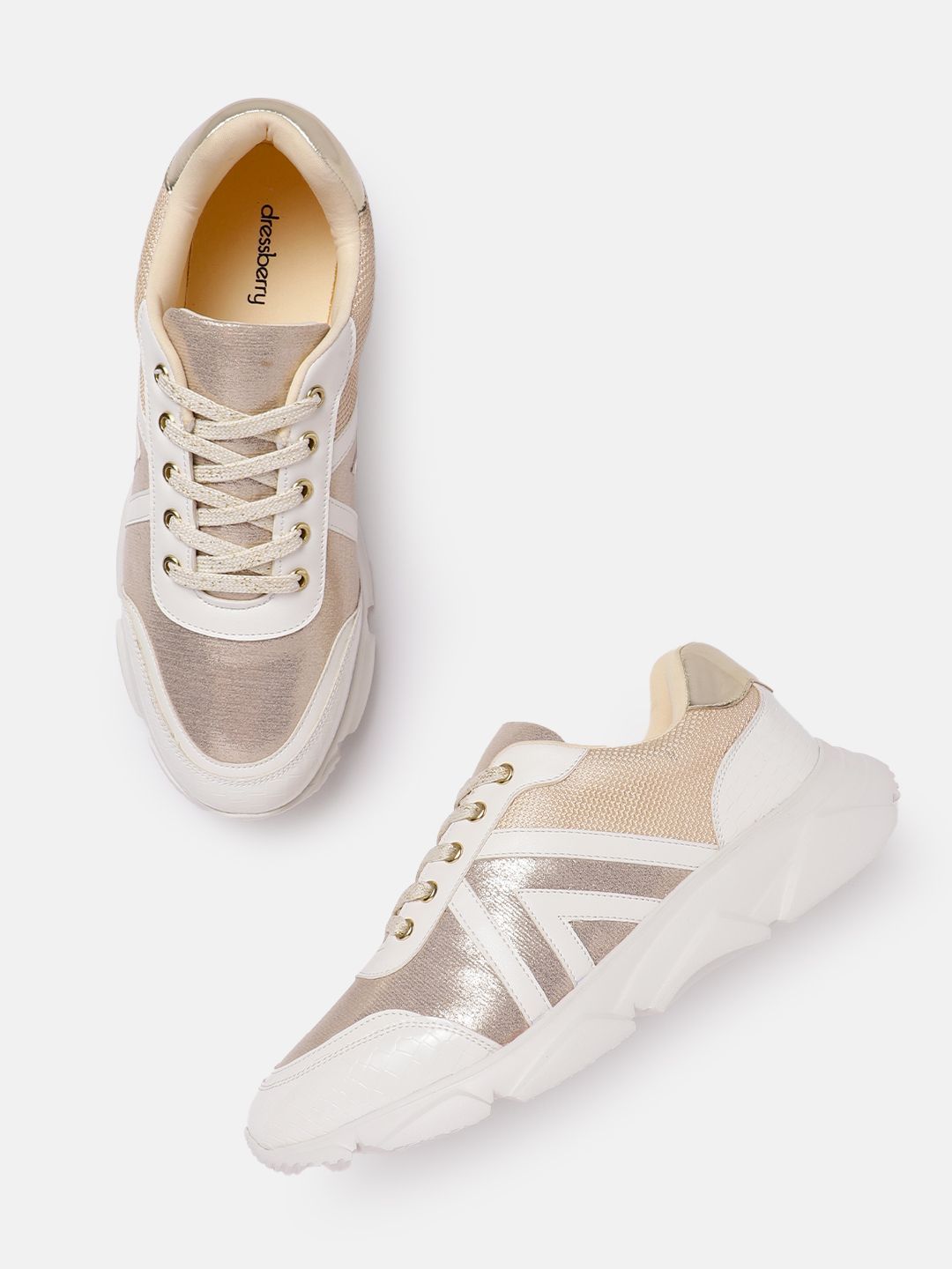 DressBerry Women Round Toe Sneakers