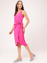 DressBerry 90s Glam Diva Wrap Dress