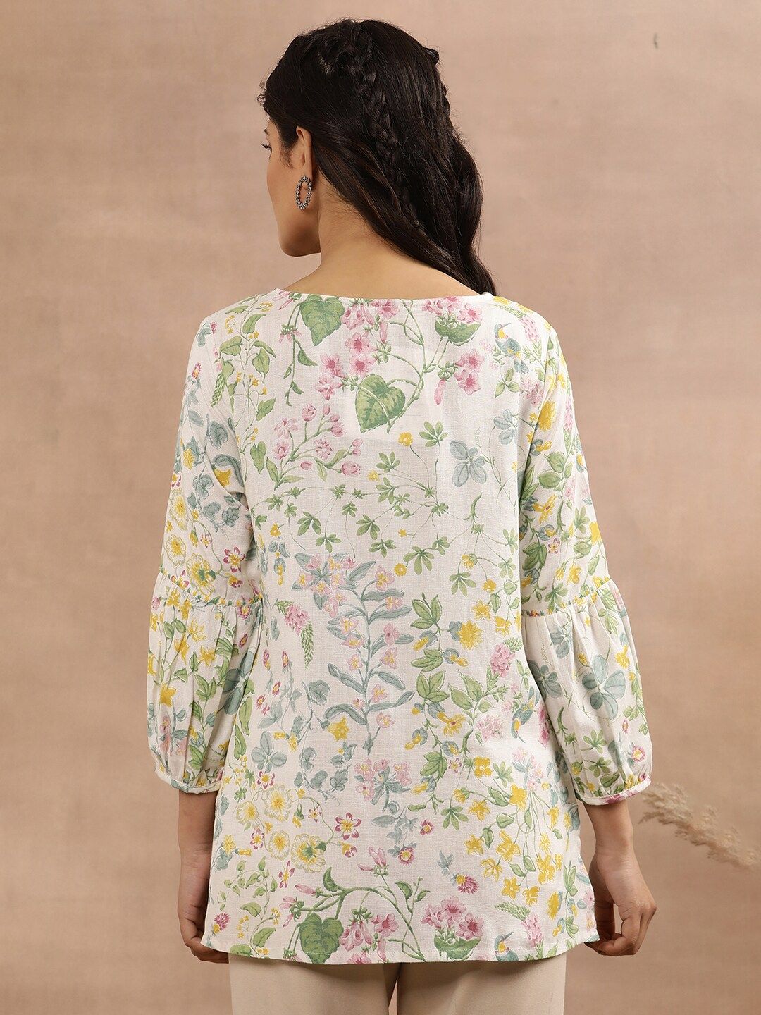 W Floral Printed Top