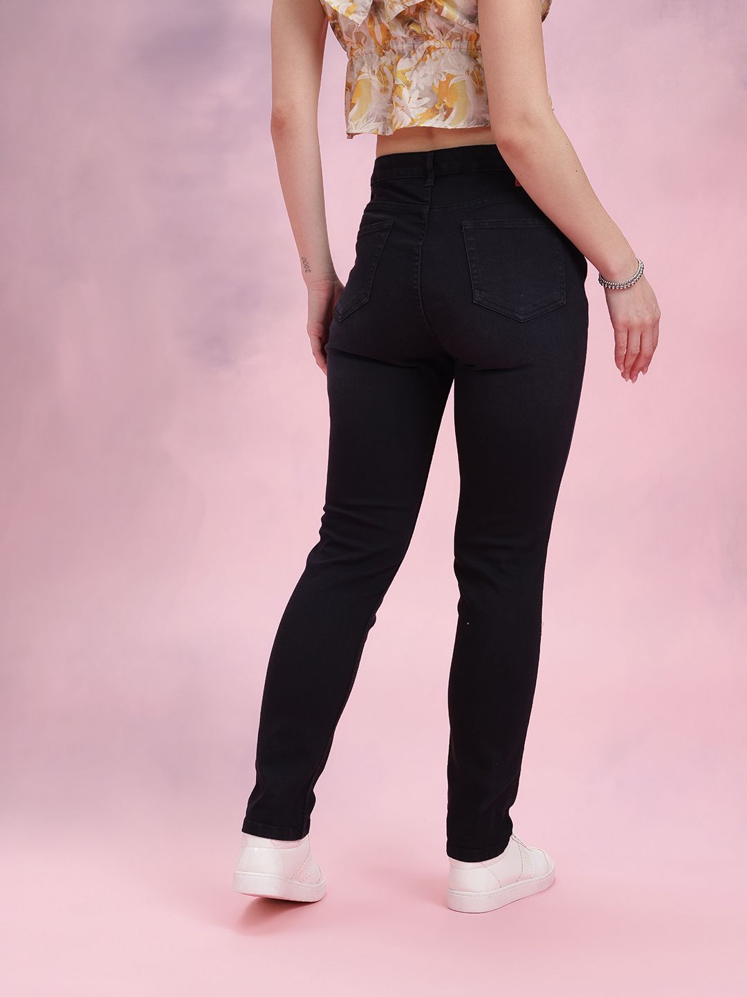 DressBerry Women Slim Fit Mid-Rise Stretchable Jeans