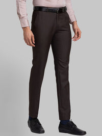 Raymond Slim-Fit Mid-Rise Trouser