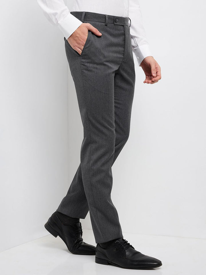 Raymond Men Slim Fit Formal Trousers