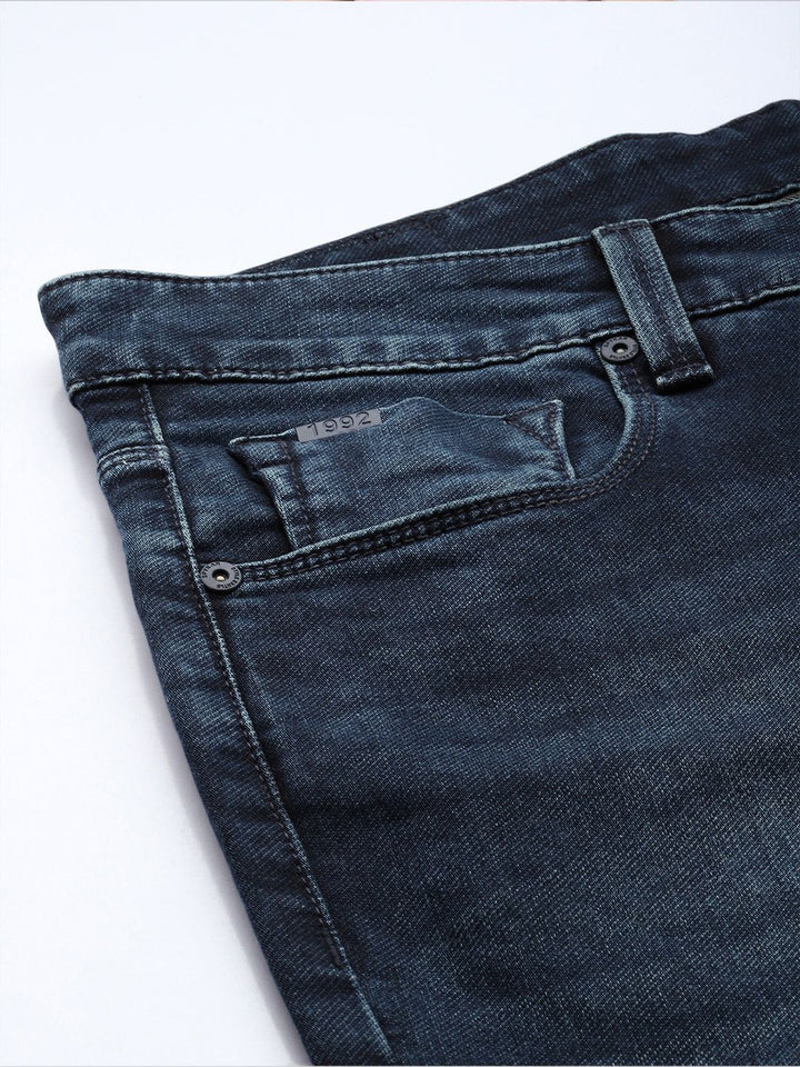 SPYKAR Men Skinny Slim Fit Low-Rise Light Fade Stretchable Jeans