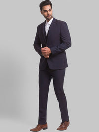 Park Avenue Single-Breasted Super Slim-Fit 3-Piece Formal Suit