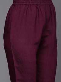 Indo Era Women Floral Embroidered Regular Sequinned Kurta with Trousers & With Dupatta