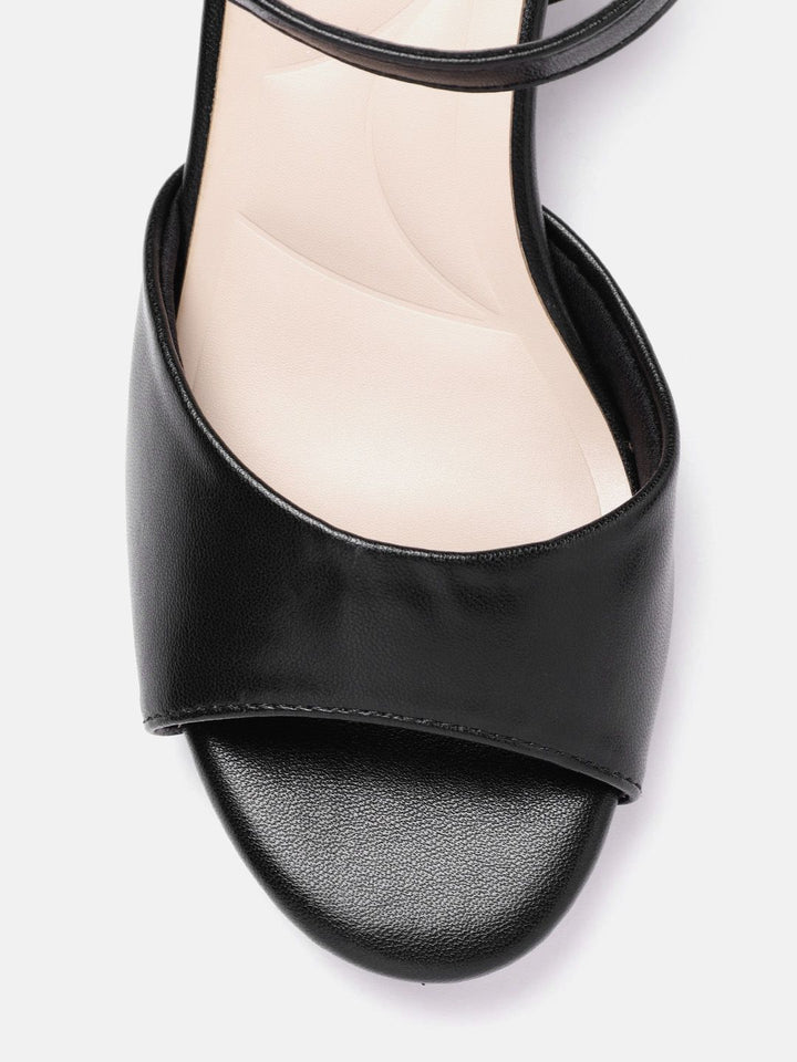 Lino Perros Women Ankle Loop Block Heels