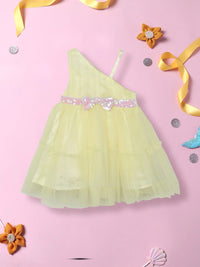 Nauti Nati Girls Net Fit & Flare Dress