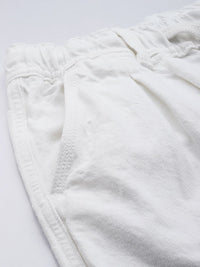 The Indian Garage Co Men Pleated Relaxed Fit Pure Cotton Jeans