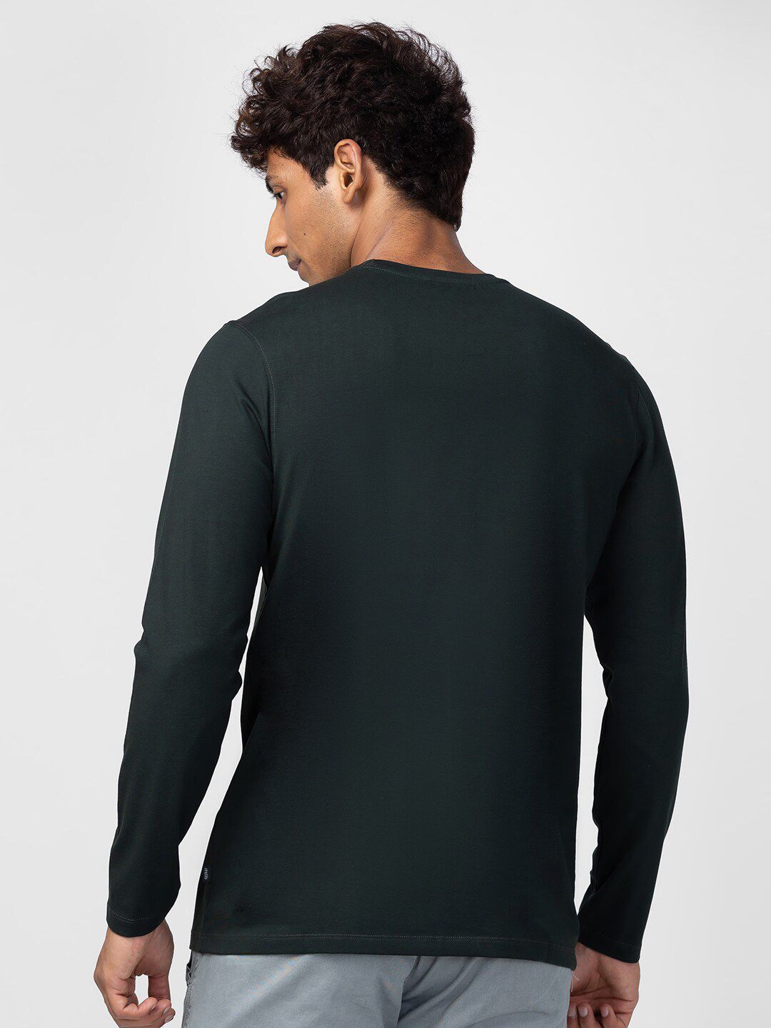 SPYKAR Men Printed Round Neck Slim Fit T-shirt