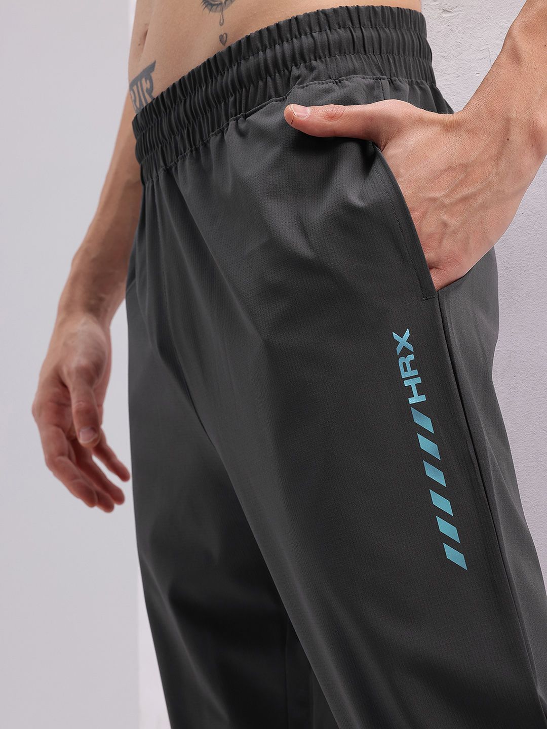 HRX by Hrithik Roshan Men Rapid-Dry Training Track Pants