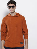 The Indian Garage Co Knitted Hooded T-shirt