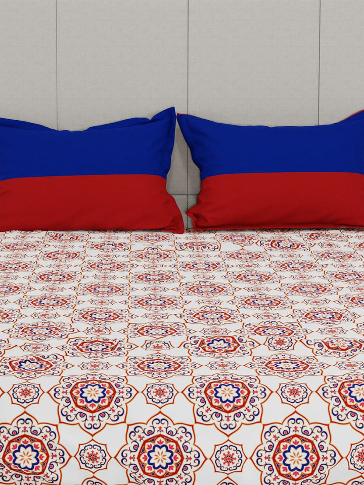 MYTRIDENT Unisex Red Bedsheets