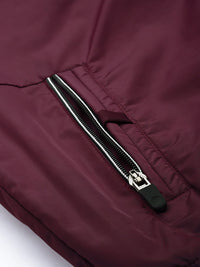 The Indian Garage Co Slim Fit High-Neck Zip-Front Bomber Jacket