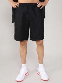 Campus Sutra Self-Designed Pure Cotton Shirts  & Shorts Co-Ords