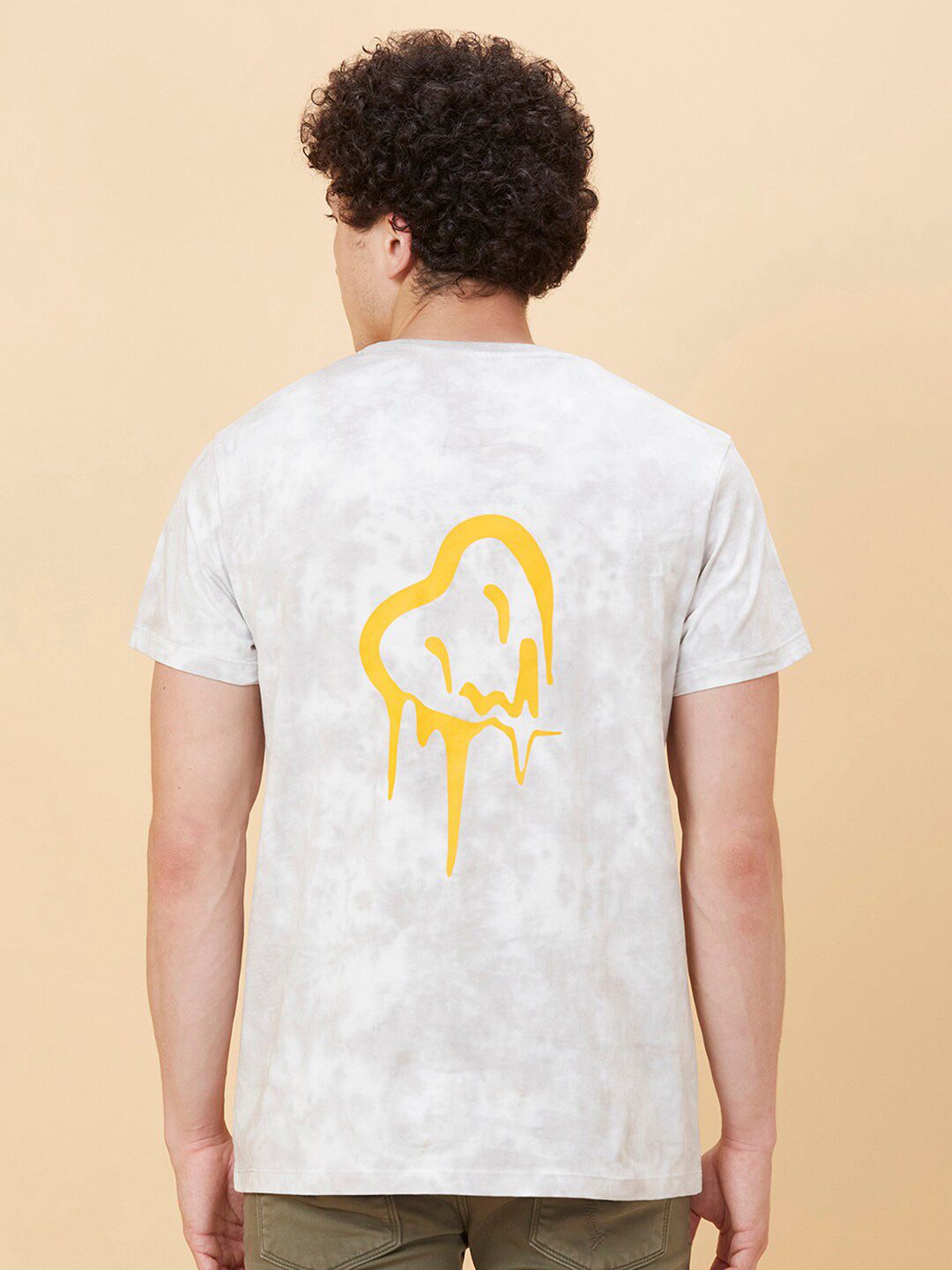 Being Human Typography Printed Cotton Round Neck T-shirt