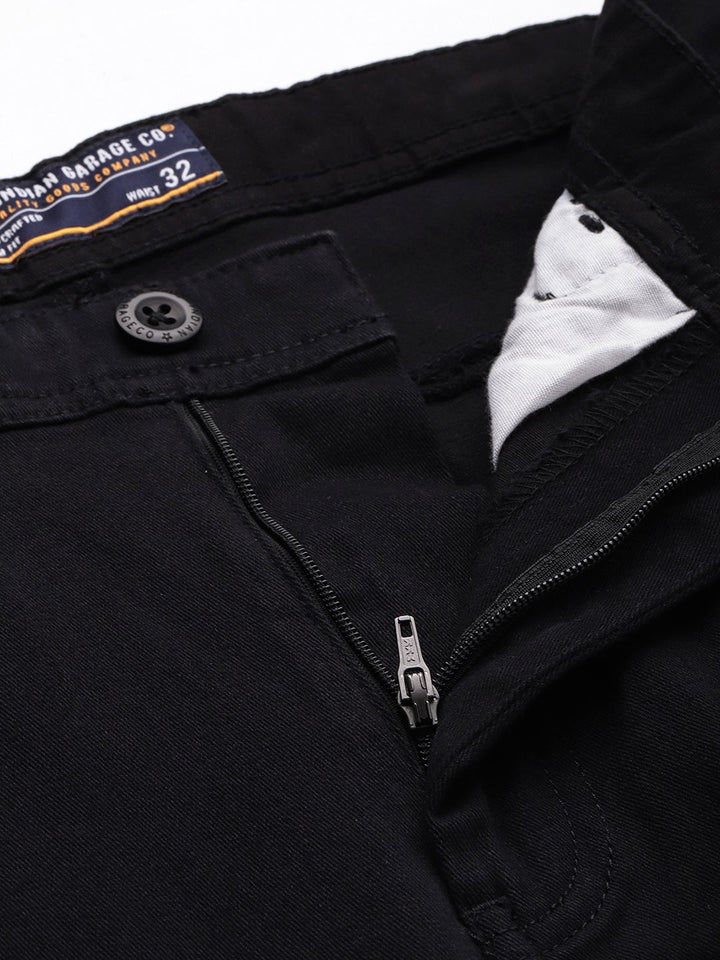 The Indian Garage Co Men Slim Fit Chinos