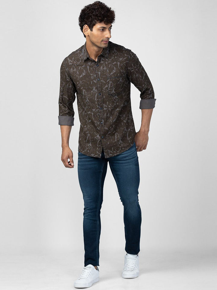 SPYKAR Men Slim Fit Low-Rise Light Fade Cotton Jeans