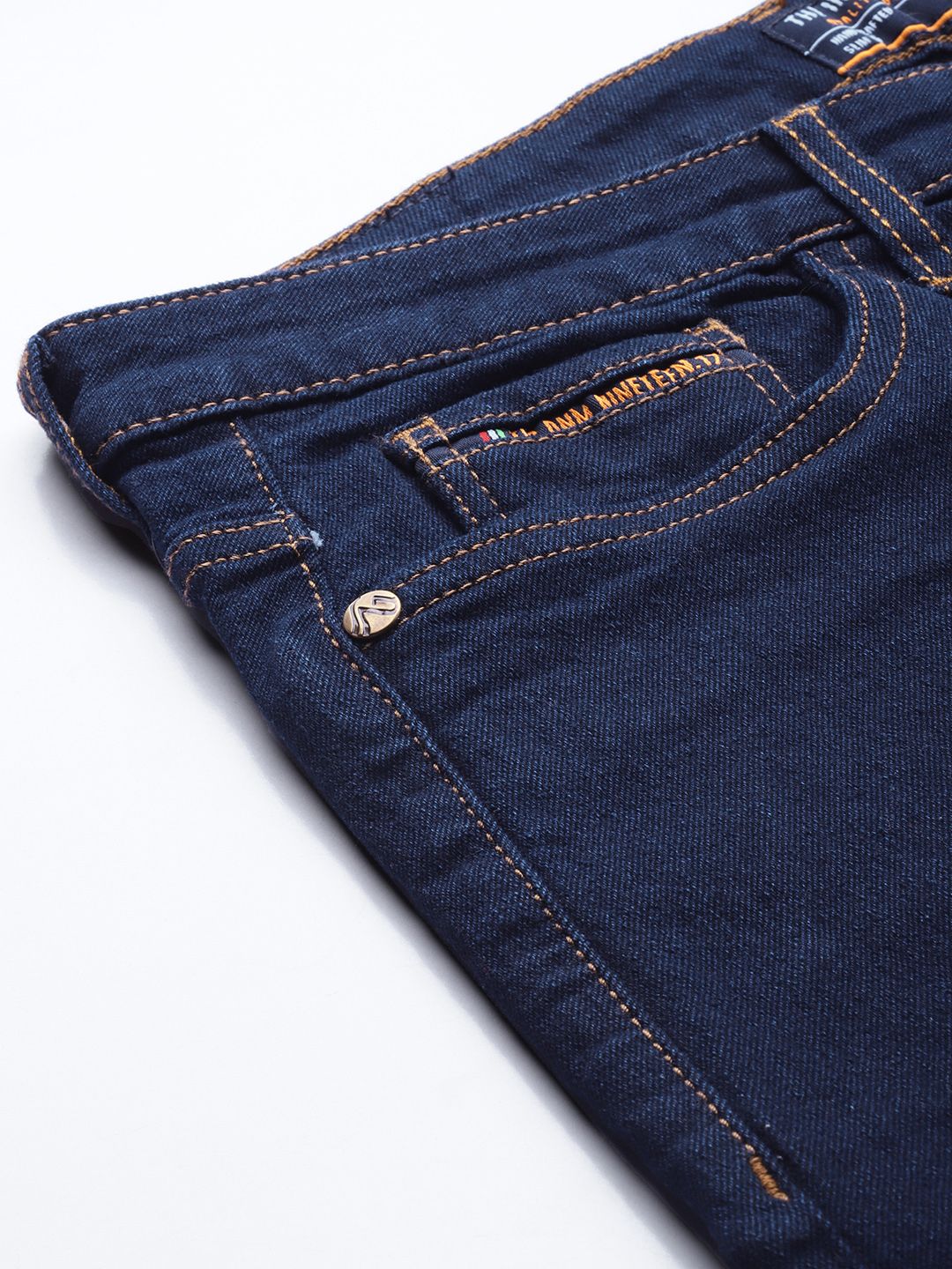 The Indian Garage Co Men Slim Fit Stretchable Jeans