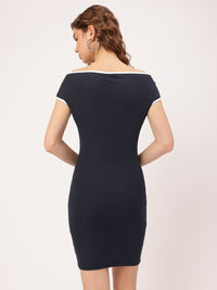 DressBerry Femme Fatale Ruched Bodycon Mini Dress