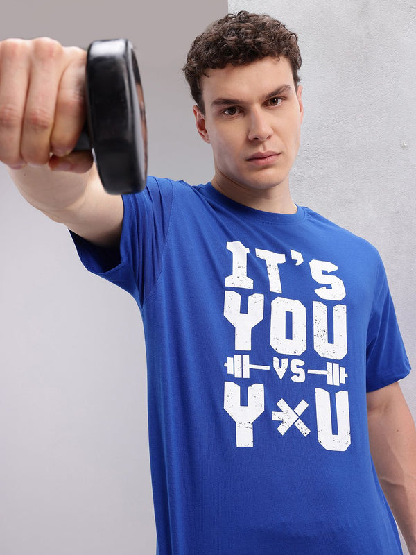 HRX by Hrithik Roshan Typography Printed Training T-shirt