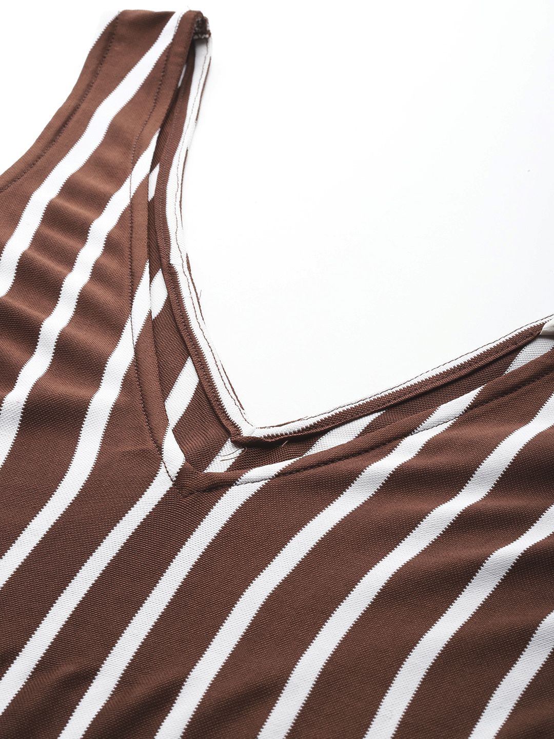 DressBerry Striped A-Line Dress