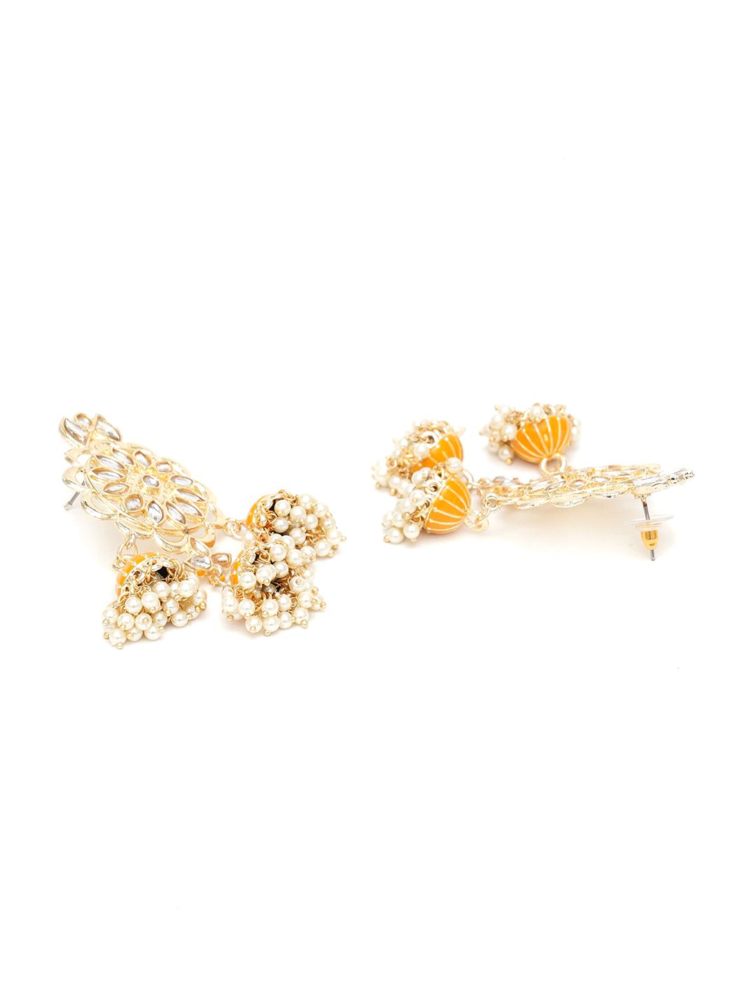 Karatcart Anting -anting Jhumkas Kontemporari