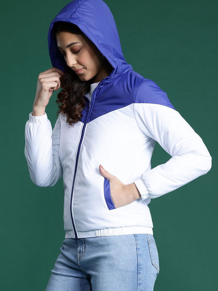 DressBerry Colourblocked Padded Jacket