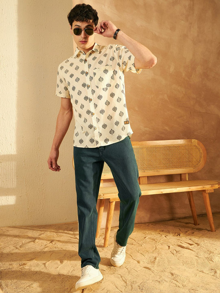 DENNISON Men Comfort Baggy Fit Non Stretchable Cotton Jeans