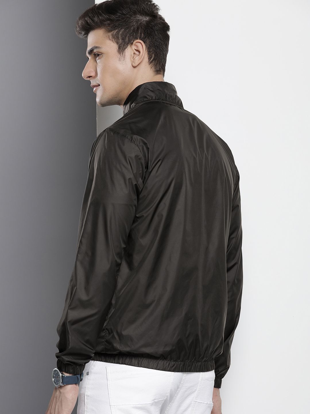 The Indian Garage Co Men Windcheater Sporty Jacket