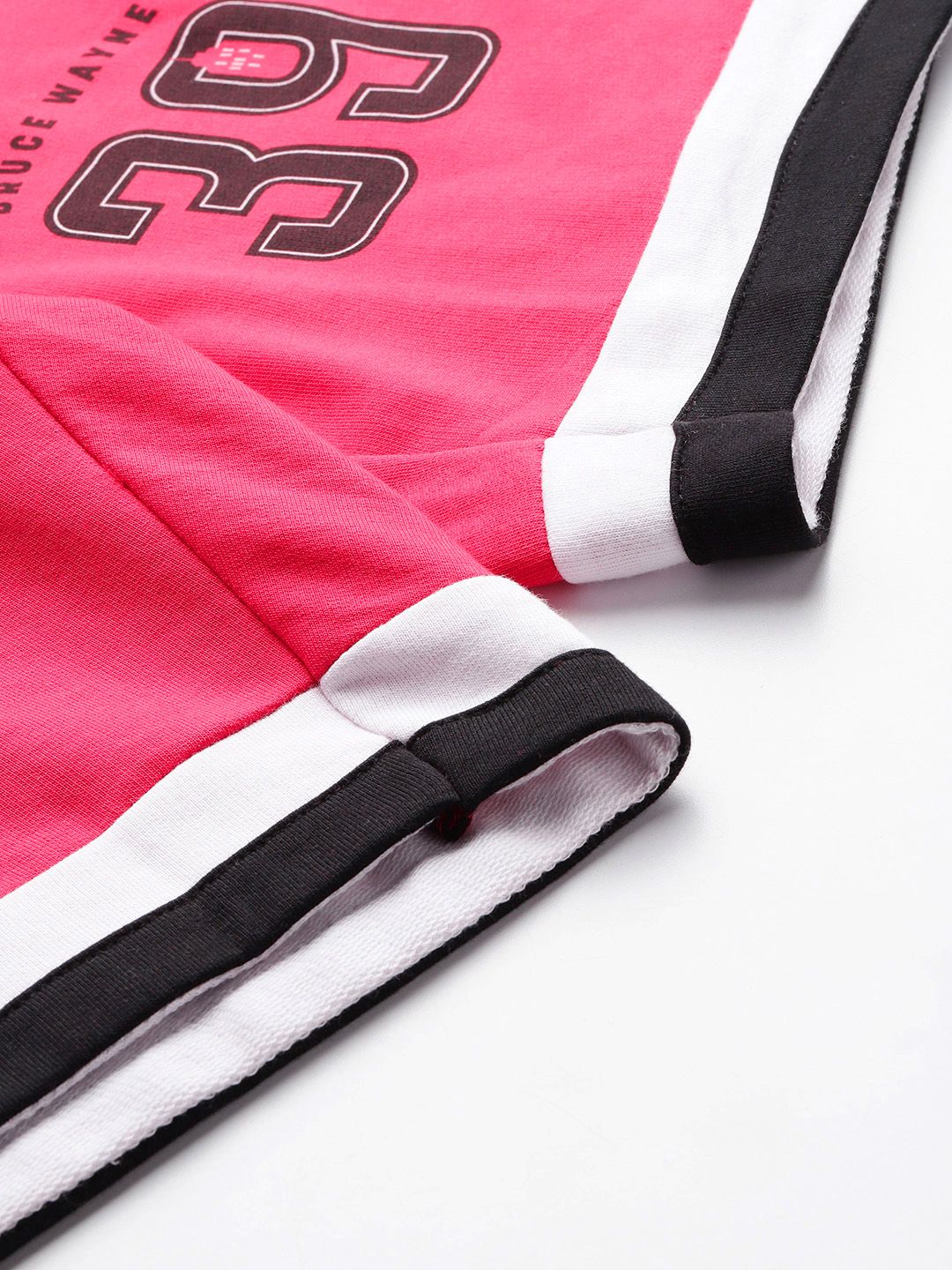 The Indian Garage Co Men Varsity Print Loose Fit Shorts