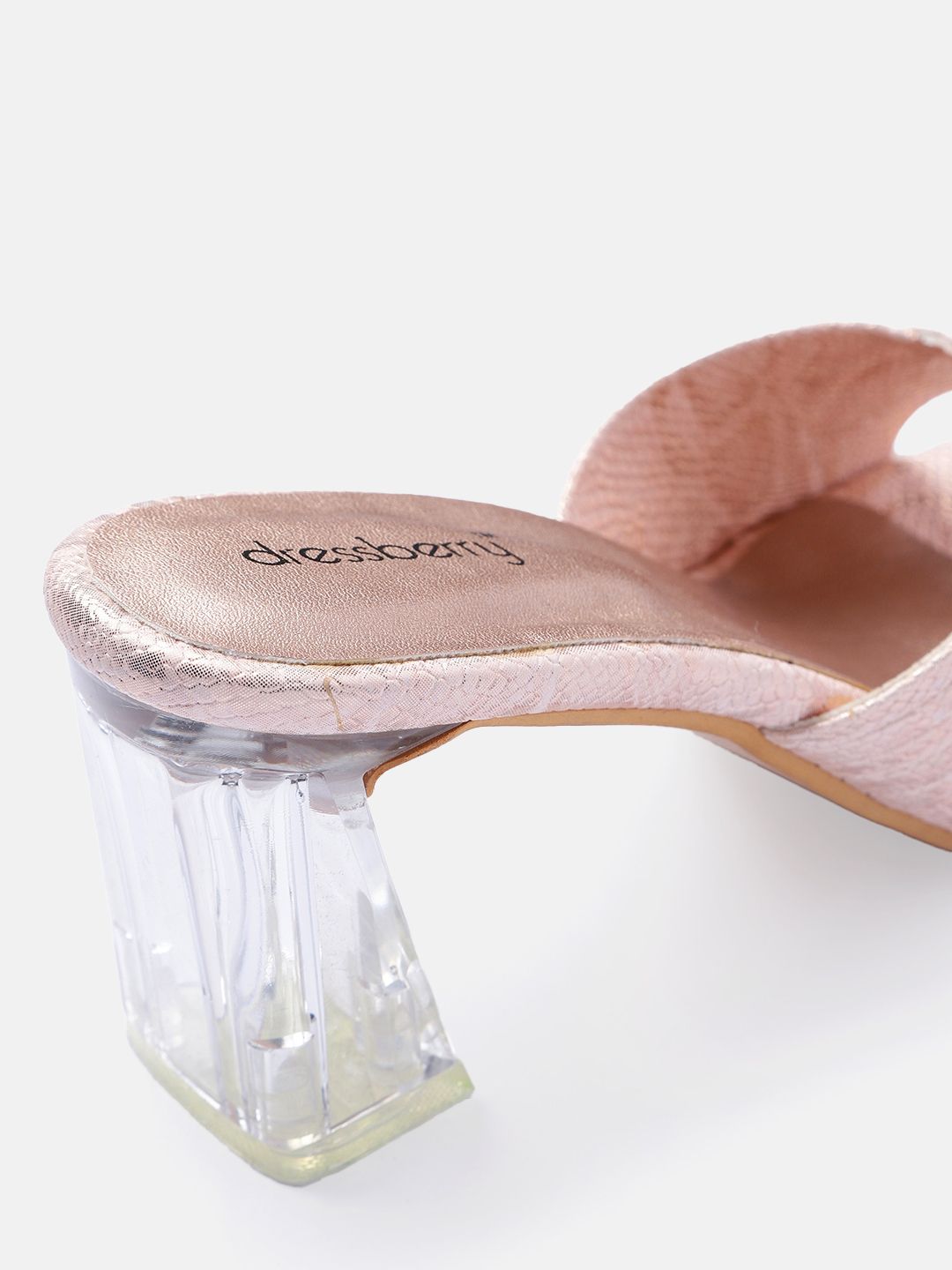 DressBerry Printed Slim Heels
