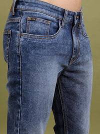 HIGHLANDER Men Mid Rise Slim Fit Stretchable Cotton Jeans