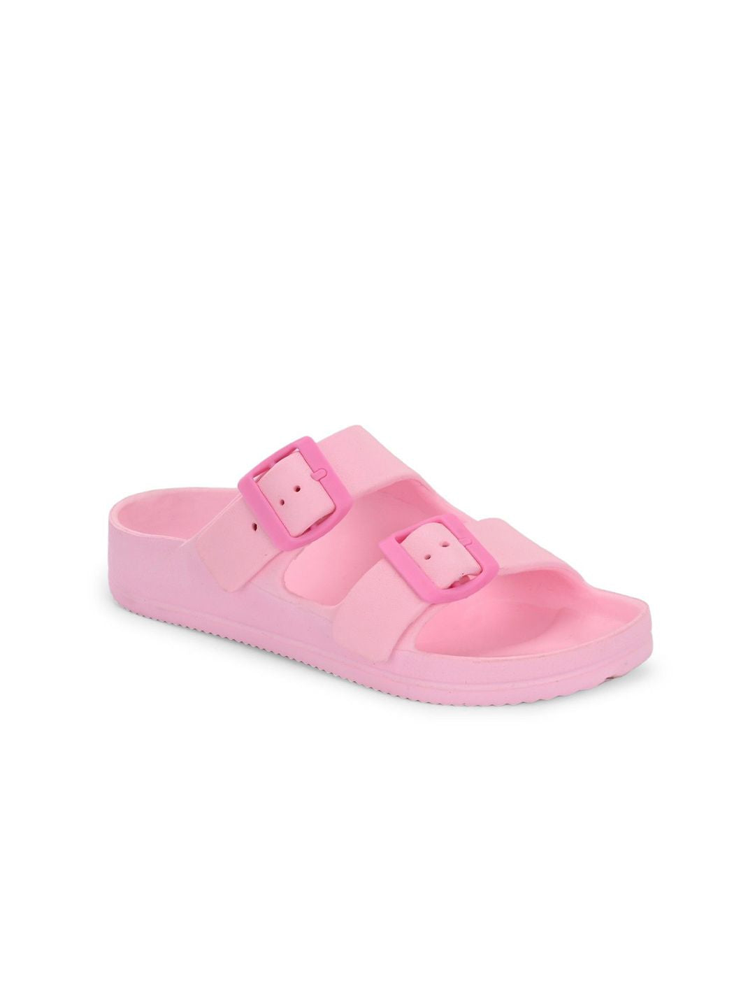 HRX by Hrithik Roshan Women Pink Rubber Sliders