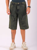 The Indian Garage Co Men Mid-Rise Denim Relaxed Fit Shorts