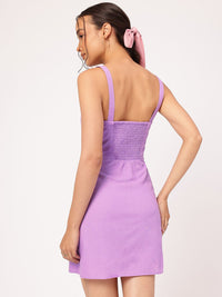 DressBerry Belle Sway Smocked Strappy Sheath Dress